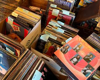 lPs from the 60s and 70s