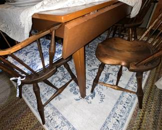 Windsor table and chairs