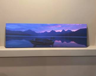 Various large landscape photography on canvas