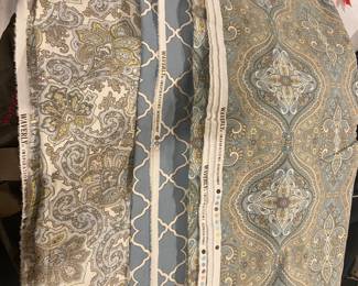 Beautiful Blue Waverly fabric's! Come check out our other sewing supplies!