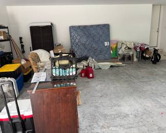 also including dog gates, booster seat, box fan, halloween costumes, more china, etc etc