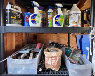 TOOLS AND CLEANING SUPPLIES