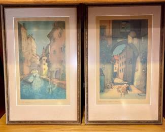 VENICE PAINTINGS BY J PHILIP LEGONI