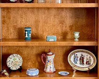 ASIAN DECOR, WEDGEWOOD, CHINESE FINE PORCELAIN
