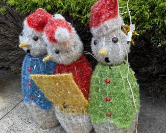 Tons of lawn ornaments and inflatables!