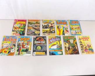 Lot of 11 Vintage Archie and Other Off Brand Comic Books
