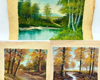 (3) Landscape Paintings
