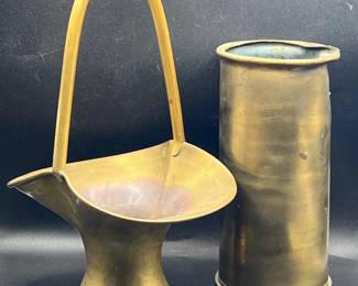 (2) Brass Pieces
