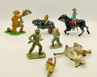 (7) Old Army & Military Figures
