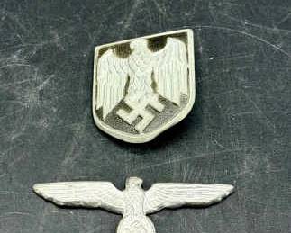 (2) Germany WWII Pins
