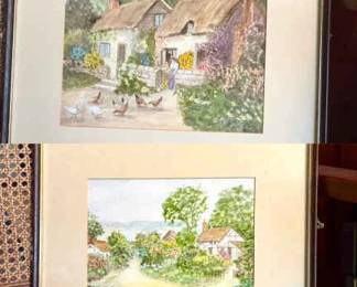(2) Zoe Fitch Paintings

