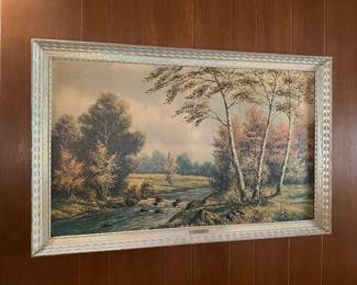 Framed wall decor
