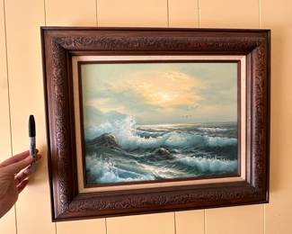 Framed wall decor.....