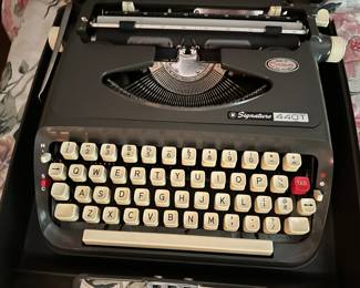 Vintage typewriter