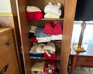 More clothing and storage cabinet