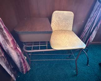 Vintage MCM Lu Van Inc. telephone/gossip table