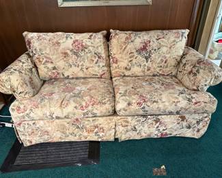Rowe floral sofa