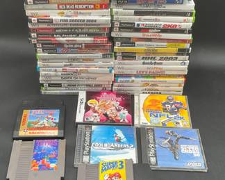 Assorted Video Games (Wii, PS2, XBOX Etc.)