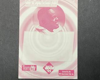 Rare Emmitt Smith 1995 Card Print Plate
