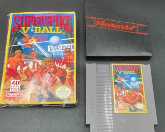 Superspike V.Ball NES Video Game In Box