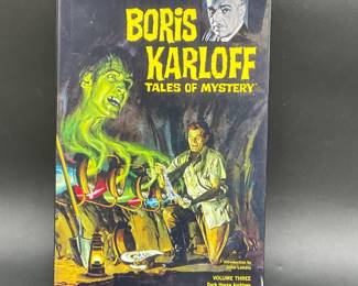 Boris Karloff Graphic Novel Book