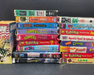 Kids VHS Tapes