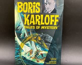 Boris Karloff Graphic Novel Book