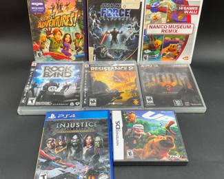 Assorted Video Games (Wii, XBOX 360, PS4 Etc)