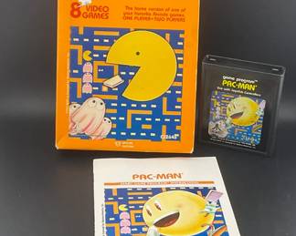 Pac-Man Atari Video Game In Box
