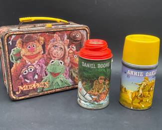 Assorted Vintage Lunchbox & Thermoses