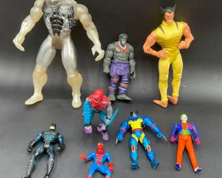 Assorted Action Figures (Marvel etc...)