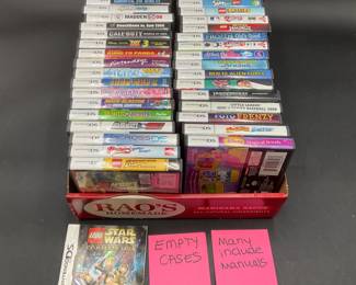Empty Nintendo DS Cases