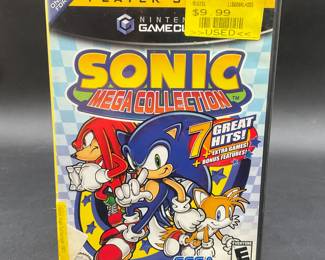 Sonice Mega Collection Gamecube