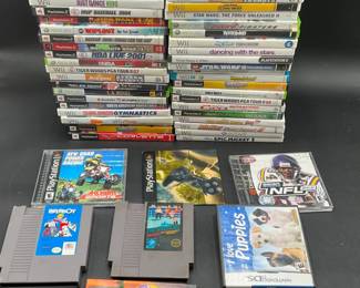 Assorted Video Games (Wii, PS2, XBOX Etc.)