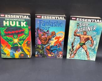 Marvel Essential Graphic Novel Books