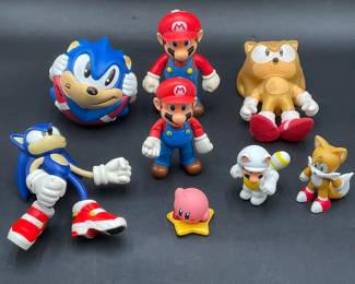 Sonic & Super Mario Figures