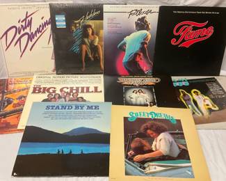 Movie Soundtrack LP Record Albums