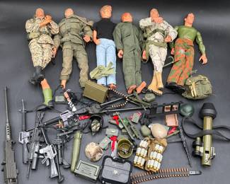 12" Military Combat Action Figures
