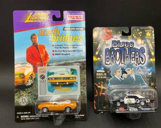 Nash Bridges & Blues Brothers Diecast Cars