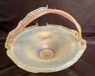 Robert Levin Frosted Glass Bowl