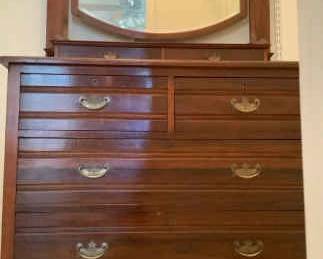 Wooden Vanity Dresser