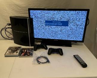 Sony PlayStation 3 Samsung Monitor