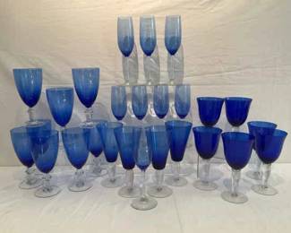 Cobalt Blue Glasses
