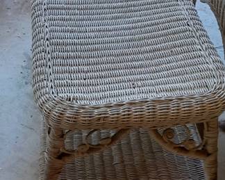Wicker table