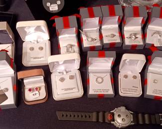 Jewelry in gift boxes