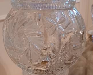 Crystal candy dish