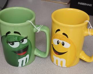 M & M mugs