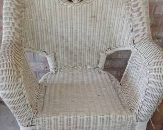 Wicker chair