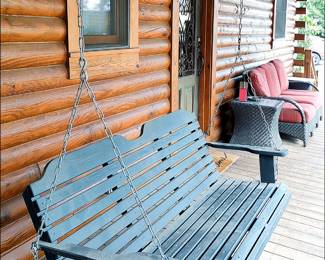 Porch Swing. There are two of these.