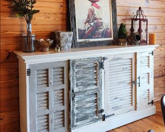 Rustic Cabinet, Decorative Items